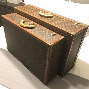 Vintage Louis Vuitton Suitcase Luggage Set